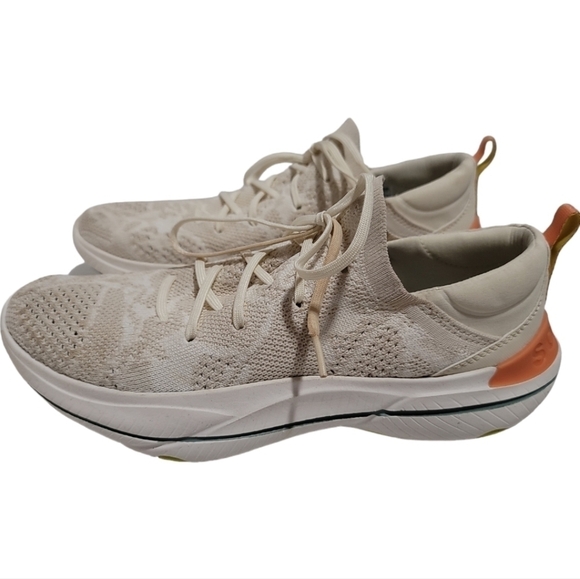 SOREL Explorer Blitz Stride Lace Sneakers Chalk/Sea Salt 10 Running Athletic - Picture 2 of 9